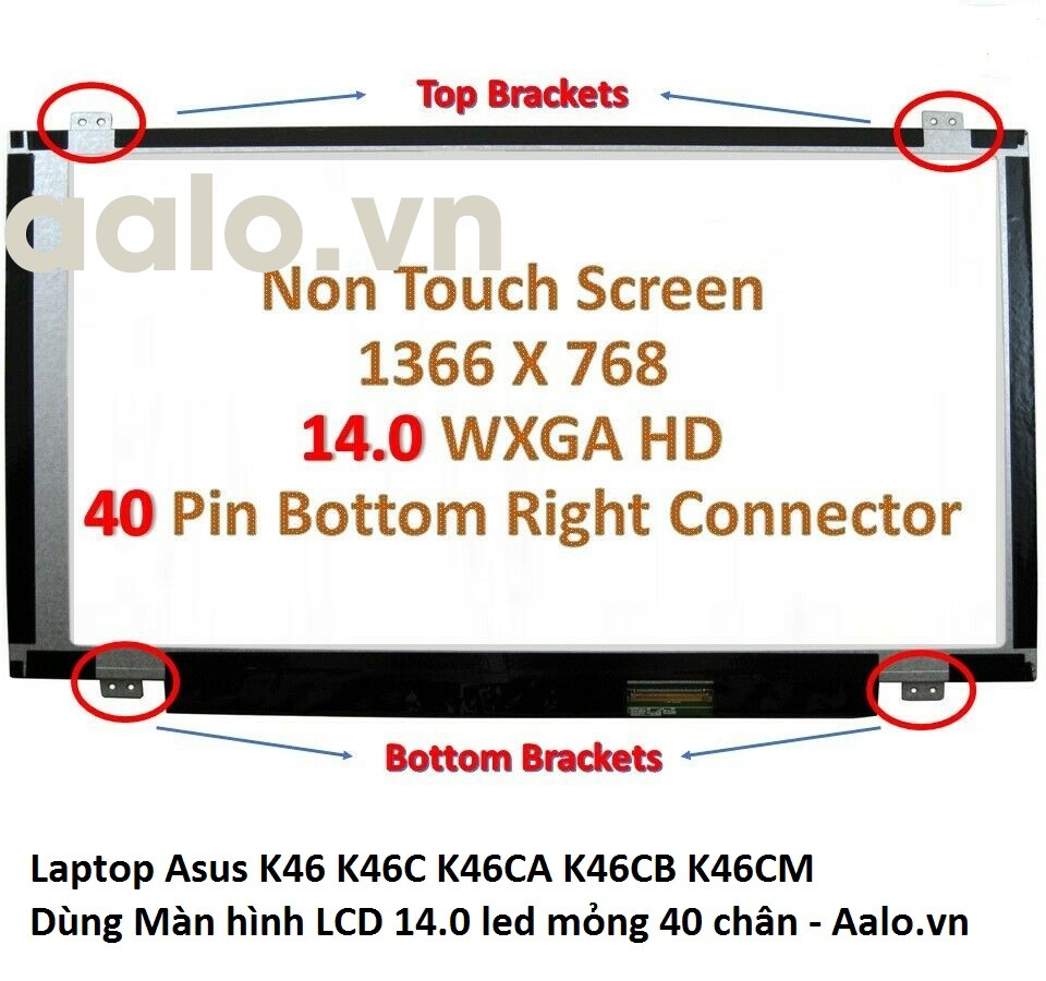 Màn hình Laptop Asus K46 K46C K46CA K46CB K46CM